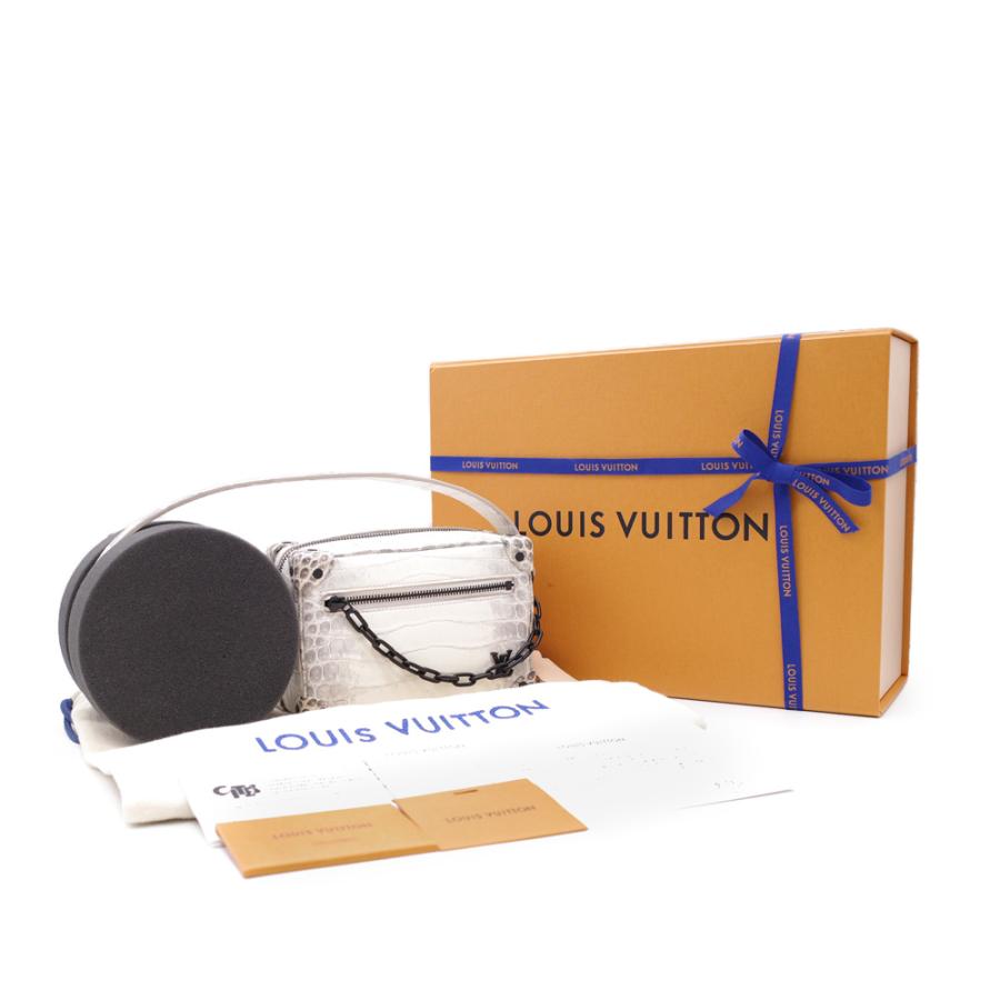 美品 LOUIS VUITTON ルイ ヴィトン ミニ ソフト トランク チェーン