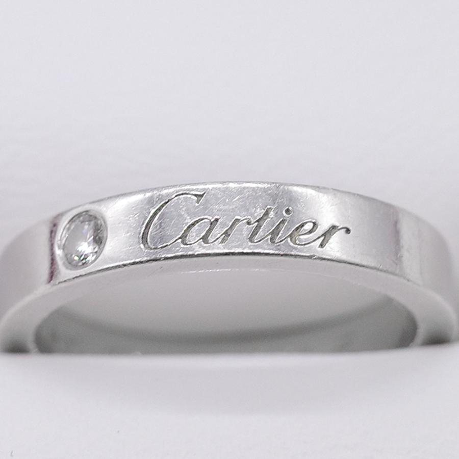 Cartier カルティエ Cドゥ エングレーブド ウェディング リング 指輪