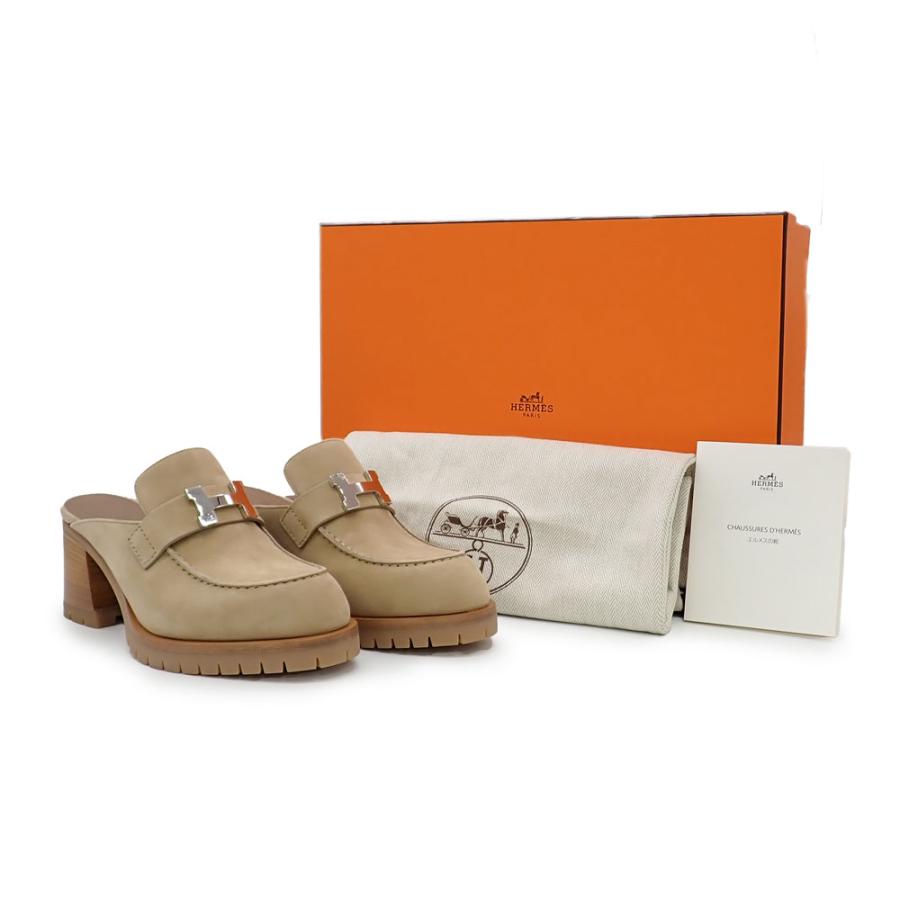 HERMES 未使用品 エルメス ミュール フロール 60 H222058Z HERMES 未使用品 エルメス ミュール フロール 60 H222058Z