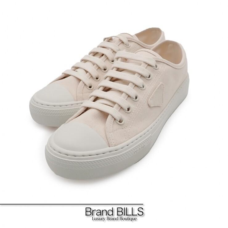 プラダスニーカー　35 1/2 PRADA（プラダ） 未使用品 スニーカー ローカット 2EG446 #8 1/2 27.5