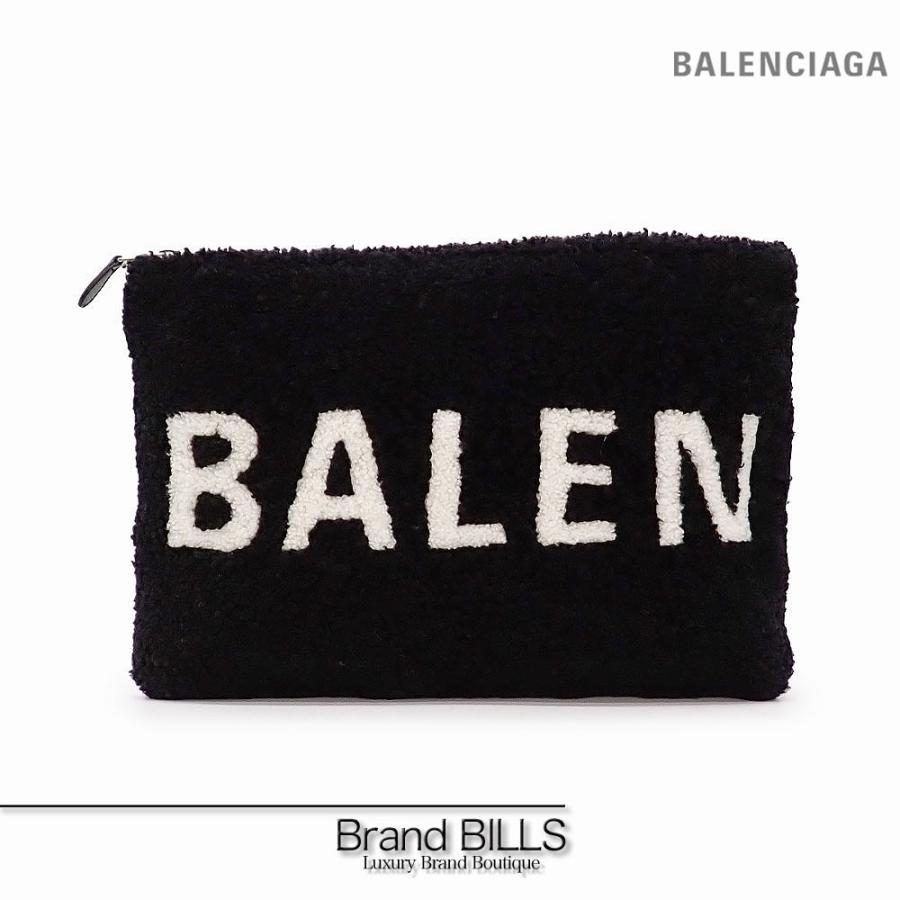 BALENCIAGAバレンシアガムートンクラッチバッグ