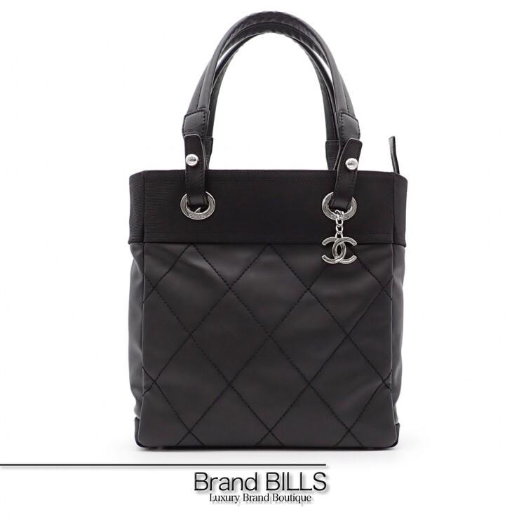 【新品同様】シャネル トートバッグ パリビアリッツGM コーティングキャンバス CHANEL（シャネル） 未使用品 パリビアリッツ トートMM トートバッグ