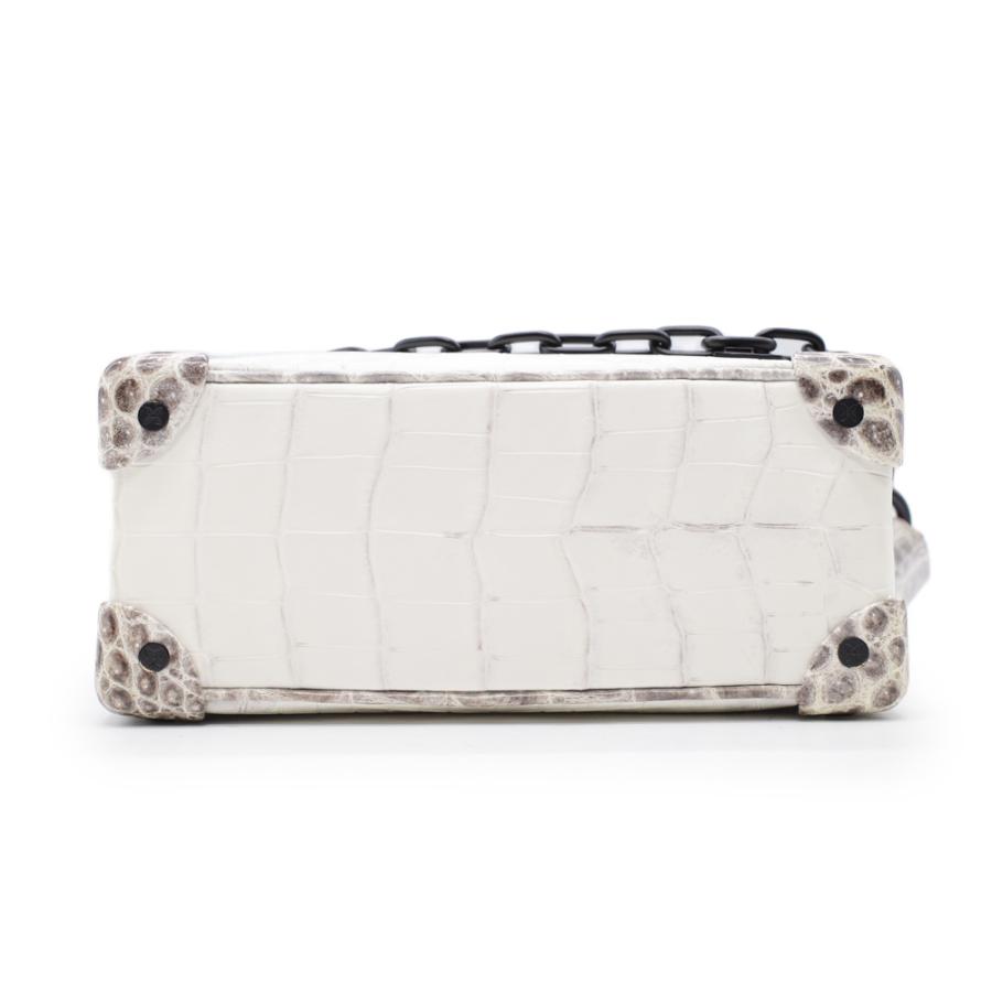 LOUIS VUITTON 美品 ルイ ヴィトン ミニ ソフト トランク チェーン 