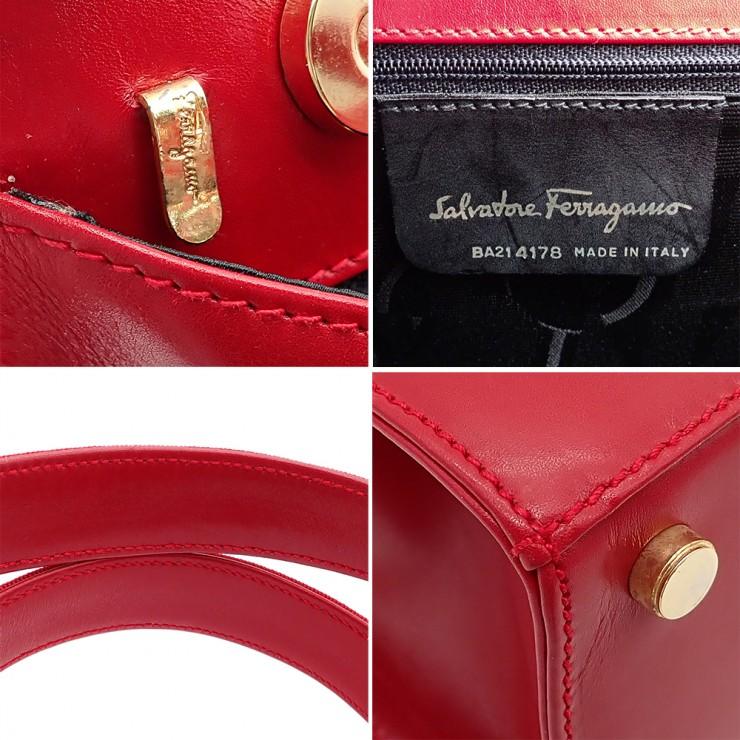 未使用品 Salvatore Ferragamo サルヴァトーレ フェラガモ ヴァラ