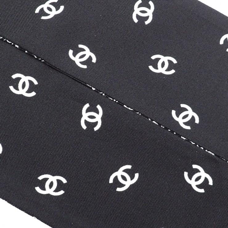 CHANEL（シャネル） 未使用品 スリムバンドー スカーフ ヘアバンド