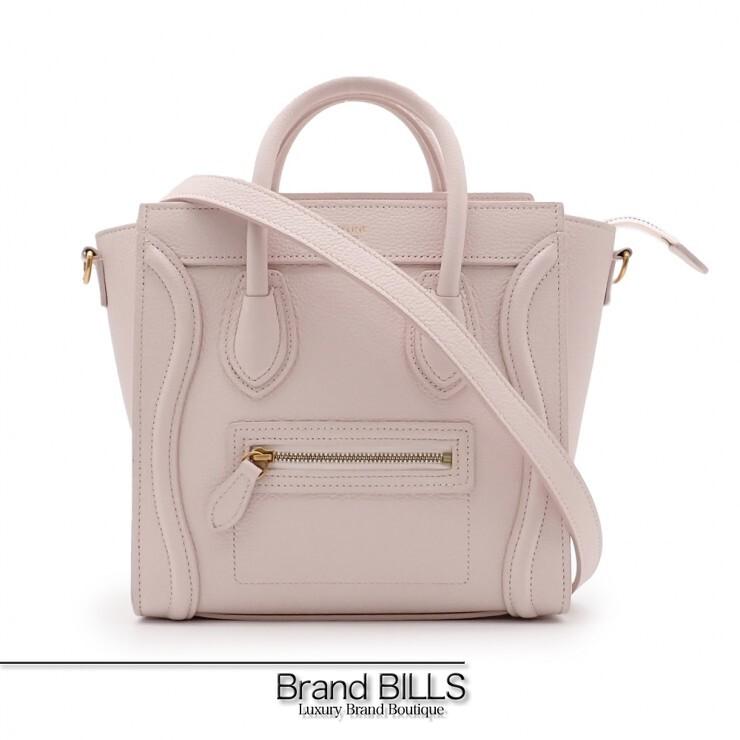 CELINE（セリーヌ） 未使用品 ラゲージ ナノショッパー ハンドバッグ