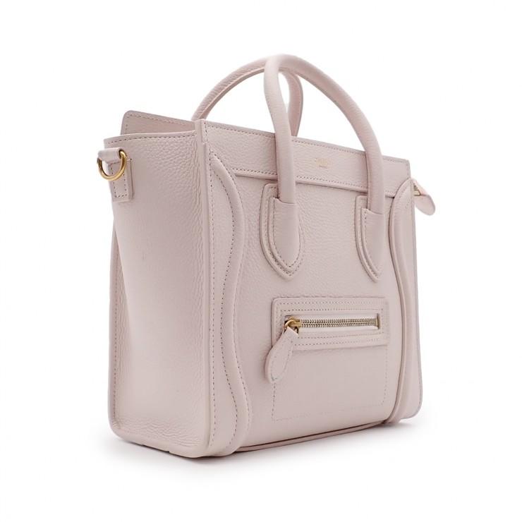 CELINE（セリーヌ） 未使用品 ラゲージ ナノショッパー ハンドバッグ
