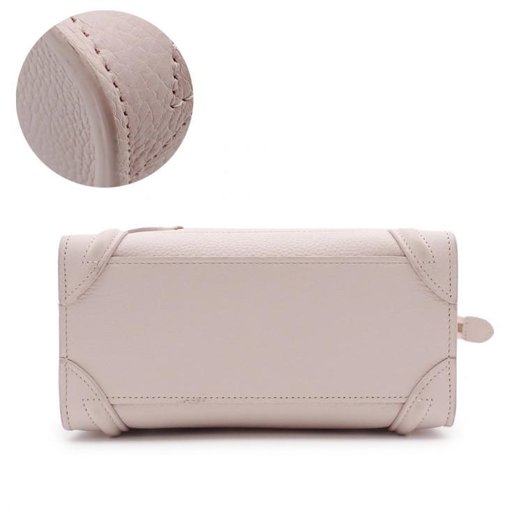 CELINE（セリーヌ） 未使用品 ラゲージ ナノショッパー ハンドバッグ