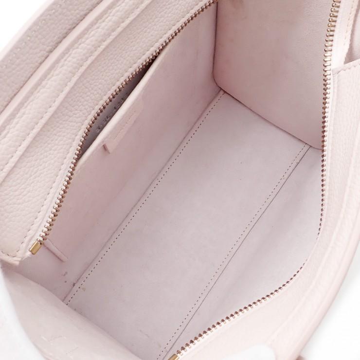 CELINE（セリーヌ） 未使用品 ラゲージ ナノショッパー ハンドバッグ