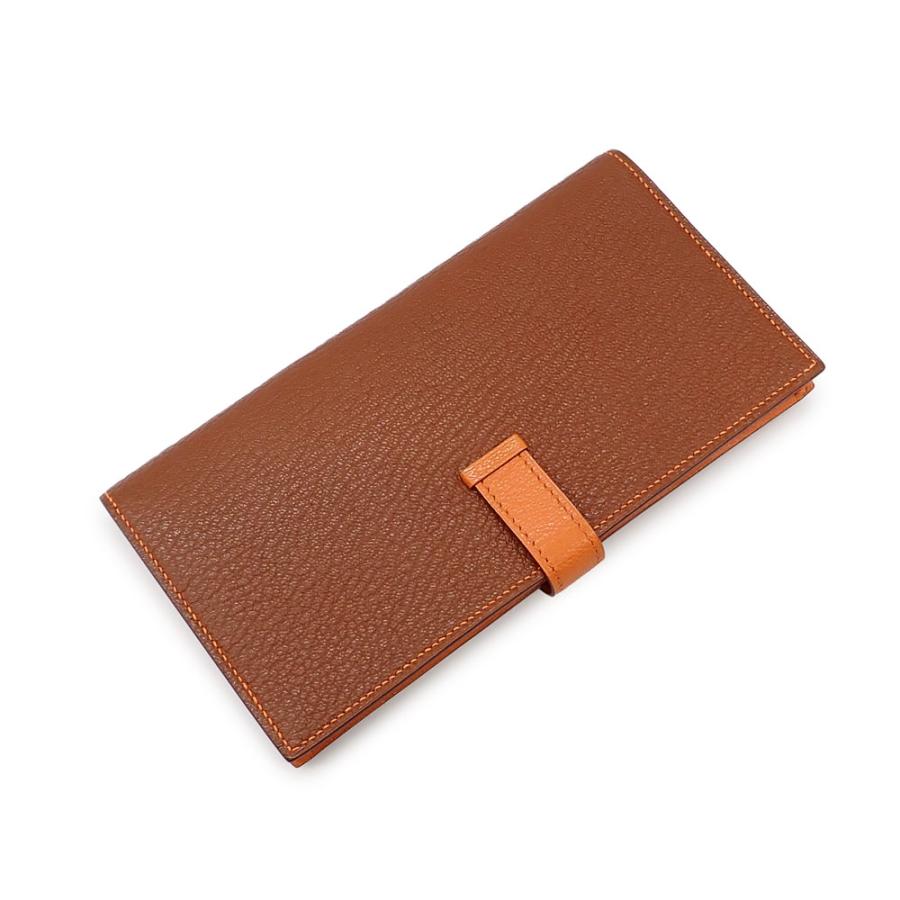 新品未使用】 HERMES エルメス ベアンスフレ ブラウン 長財布 新品未使用】 HERMES エルメス ベアンスフレ ブラウン 長財布
