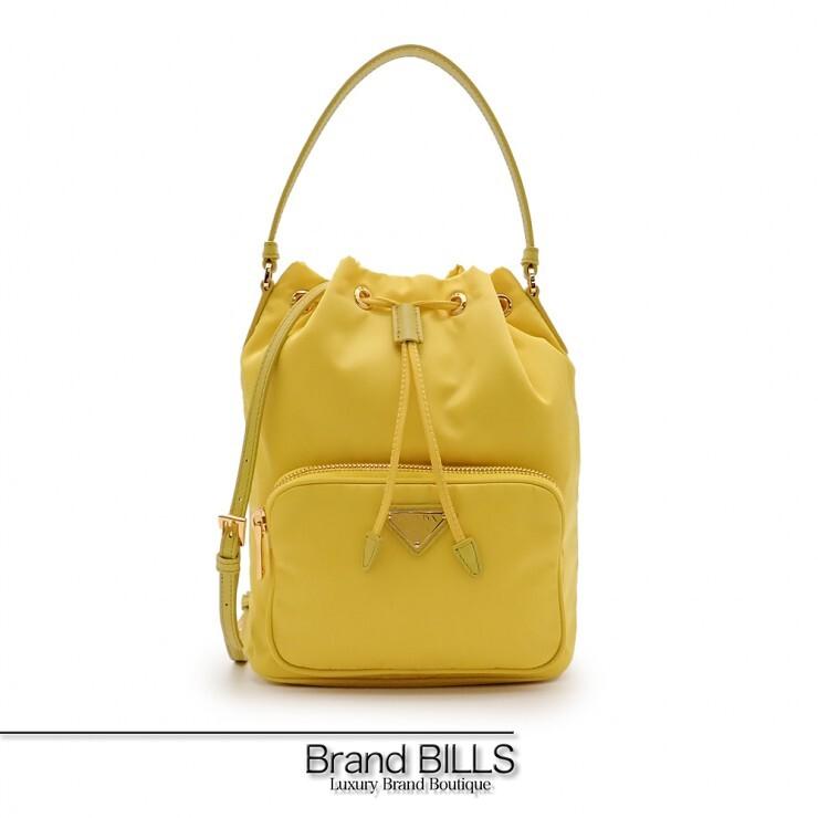 PRADA（プラダ） 未使用品 デュエット バケットバッグ ハンドバッグ 