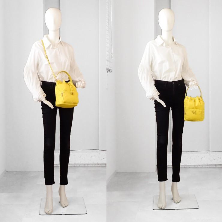 PRADA（プラダ） 未使用品 デュエット バケットバッグ ハンドバッグ