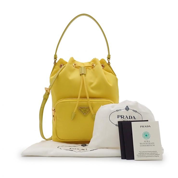 PRADA（プラダ） 未使用品 デュエット バケットバッグ ハンドバッグ