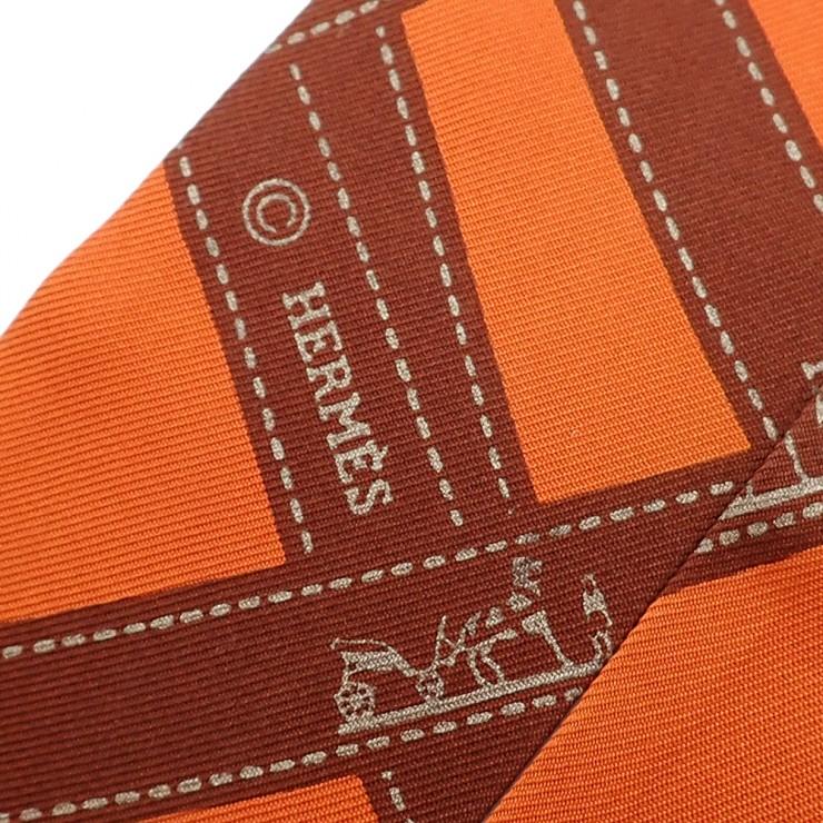 HERMES（エルメス） ツイリー リボンスカーフ 061719S ボルデュック柄