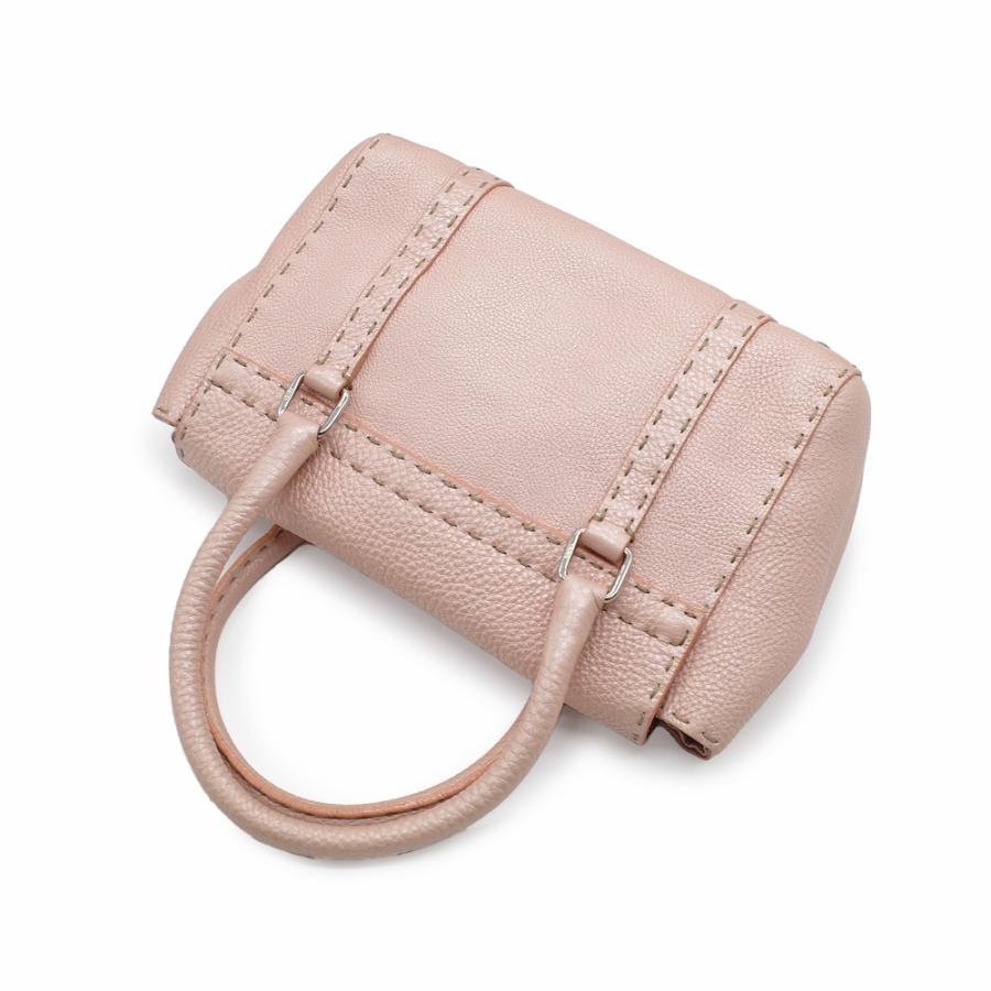 美品FENDI フェンディセレリアミニリンダハンドバッグ8BR486