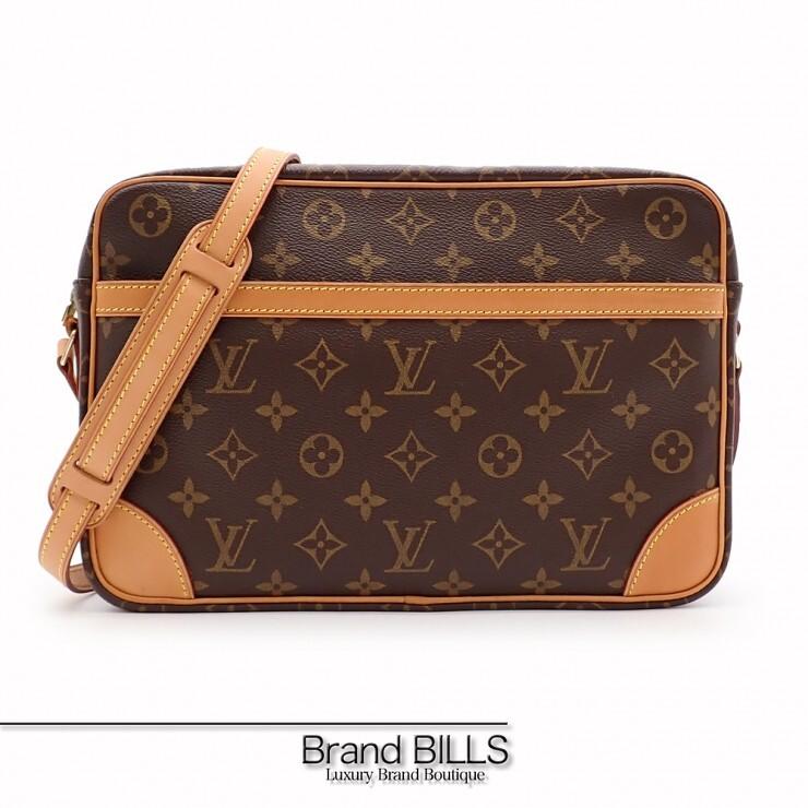 美品/ルイヴィトン　ショルダーバッグ　トロカデロ30 モノグラム　ブラウン LOUIS VUITTON（ルイ・ヴィトン） 美品 ルイ ヴィトン トロカデロ30
