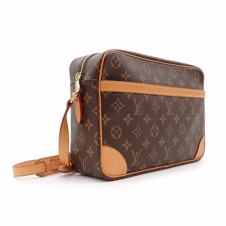 美品/ルイヴィトン　ショルダーバッグ　トロカデロ30 モノグラム　ブラウン LOUIS VUITTON（ルイ・ヴィトン） 美品 ルイ ヴィトン トロカデロ30