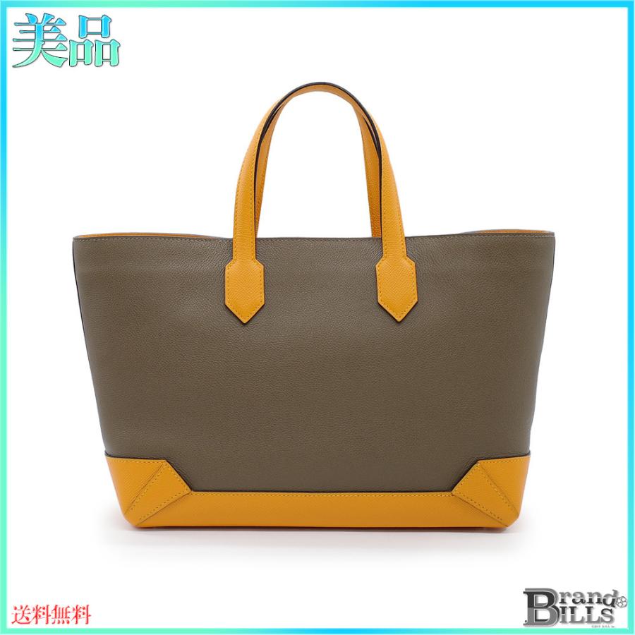 美品 HERMES エルメス マキシボックス カバ30 トートバッグ エプソン X  