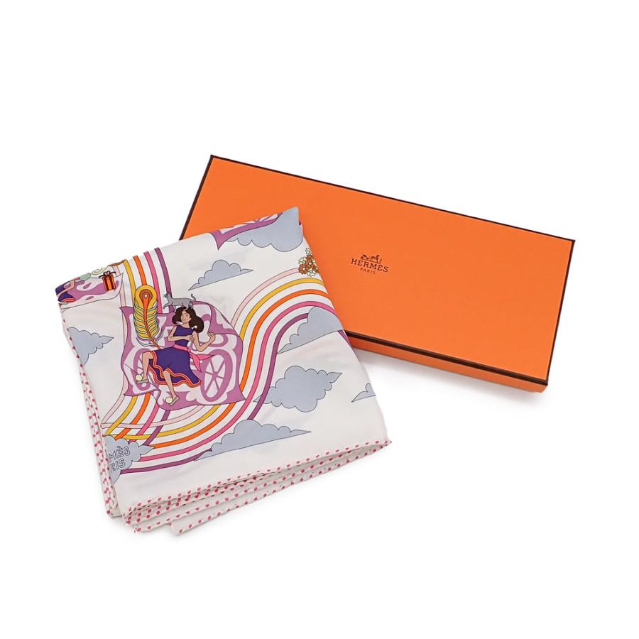 HERMES 未使用品 エルメス カレ70 Carres Volants 空飛ぶカレ HERMES 未使用品 エルメス カレ70 Carres Volants 空飛ぶカレ