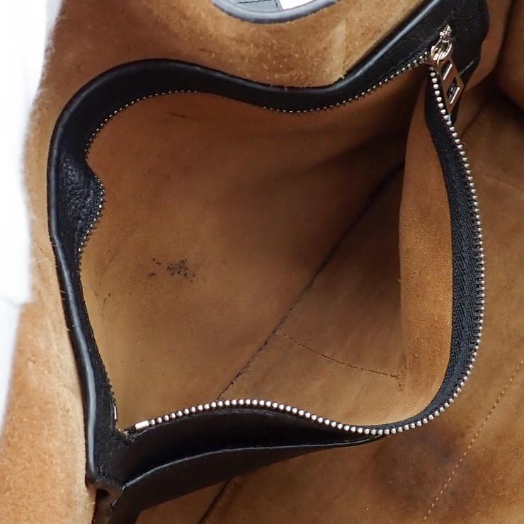 LOEWE ロエベ バックルトート トートバッグ B692L09X01 アナグラム ソフトグレインカーフ レザー ブラック メンズ