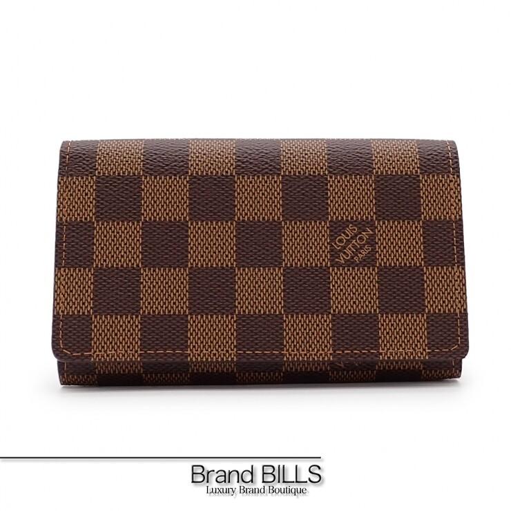 【激レア/廃盤品】 ルイヴィトン ポルトフォイユ トレゾール ダミエ エベヌ LOUIS VUITTON（ルイ・ヴィトン） 未使用品 ルイ ヴィトン