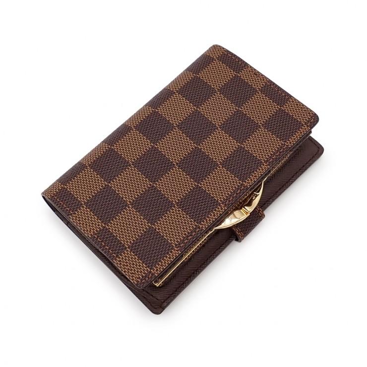 VUITTON】ルイ・ヴィトン LOUIS 新品未使用　ルイヴィトン　ダミエ　エベヌ　ポルトフォイユヴィエノワ　折財布 ポルトフォイユ 二 N61664 ヴィエノワ 小物