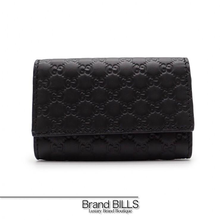 GUCCI（グッチ） 未使用品 マイクログッチ シマ 6連 キーケース 150402