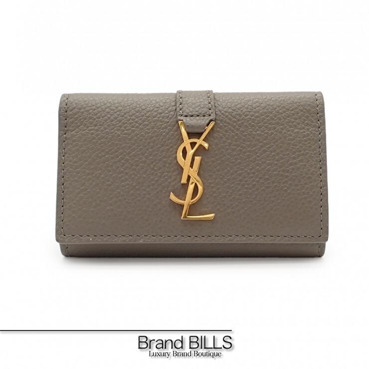 美品 SAINT LAURENT サンローラン YSLライン 4連 キーケース TGN693749