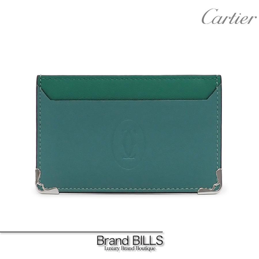 未使用品 Cartier カルティエ マストライン シンプル カードフォルダー 