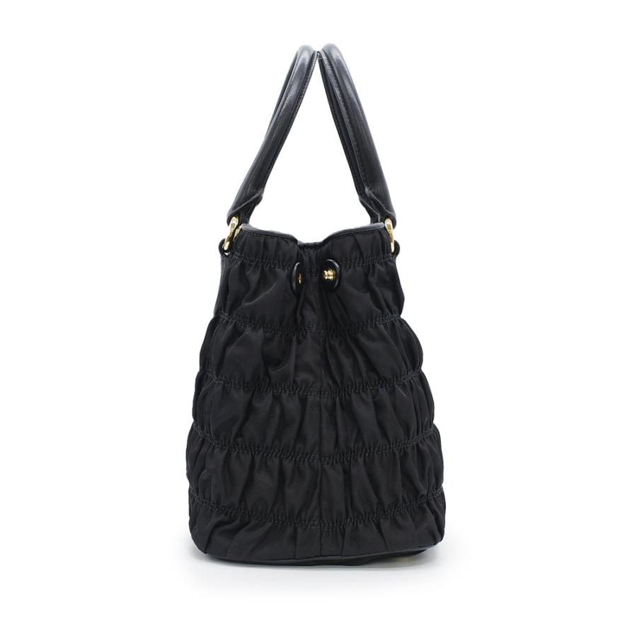 PRADA 未使用品 プラダ ギャザー テスート ハンドバッグ PRADA 未使用品 プラダ ギャザー テスート ハンドバッグ