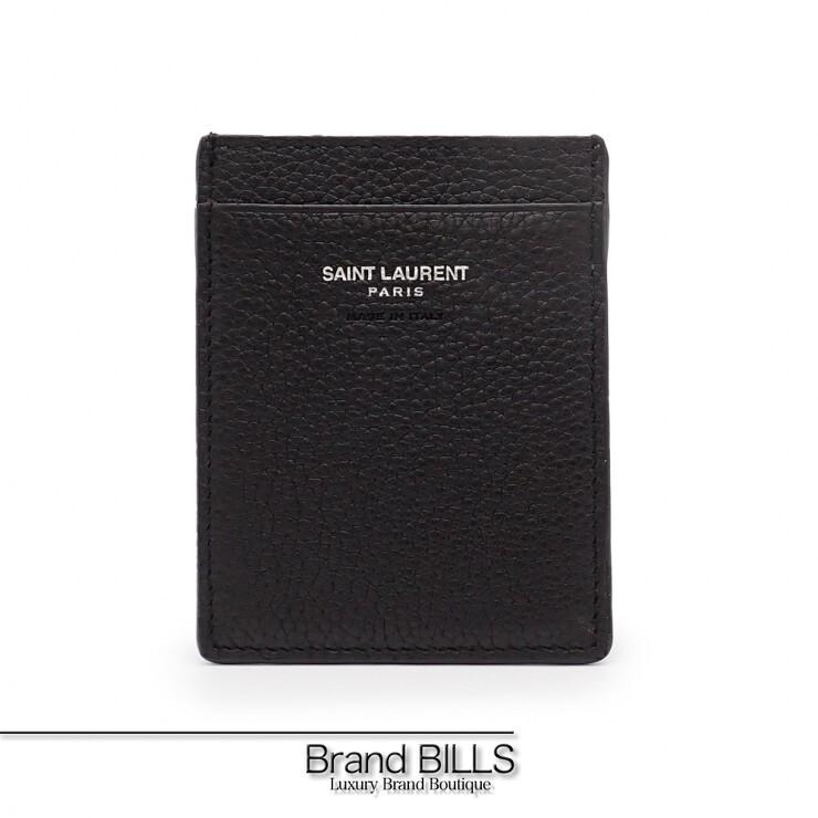 未使用品 SAINT LAURENT サンローラン カードケース パスケース レザー