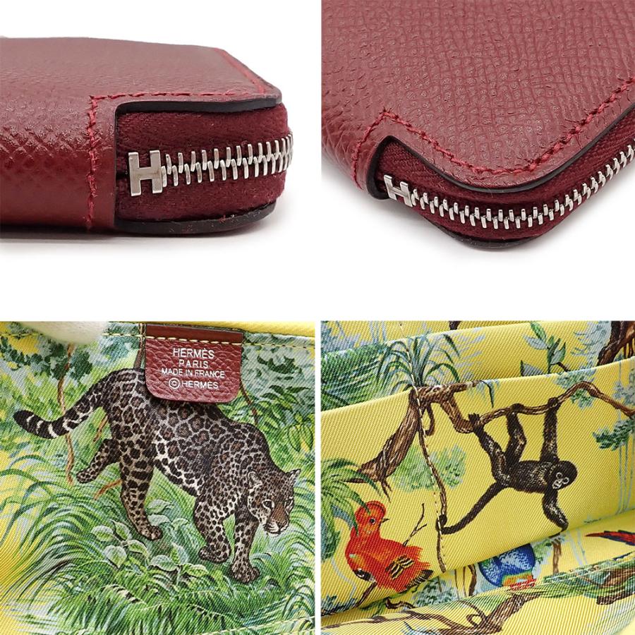 未使用品 HERMES エルメス アザップロング シルクイン 長財布 077758CK 