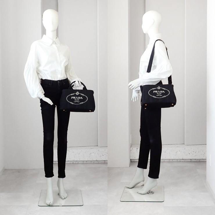 PRADA（プラダ） 美品 カナパ ハンドバッグ ショルダーバッグ 2way