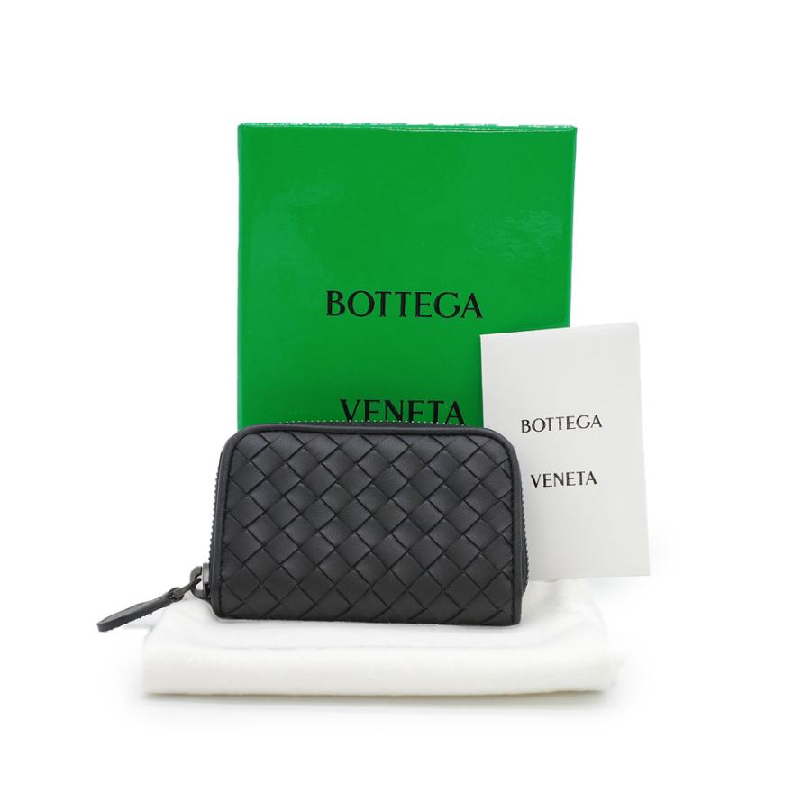 未使用品 BOTTEGA VENETA ボッテガ ヴェネタ イントレチャート コイン  