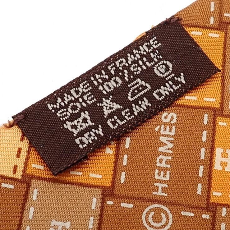 HERMES（エルメス） 美品 ツイリー リボンスカーフ ボルデュック