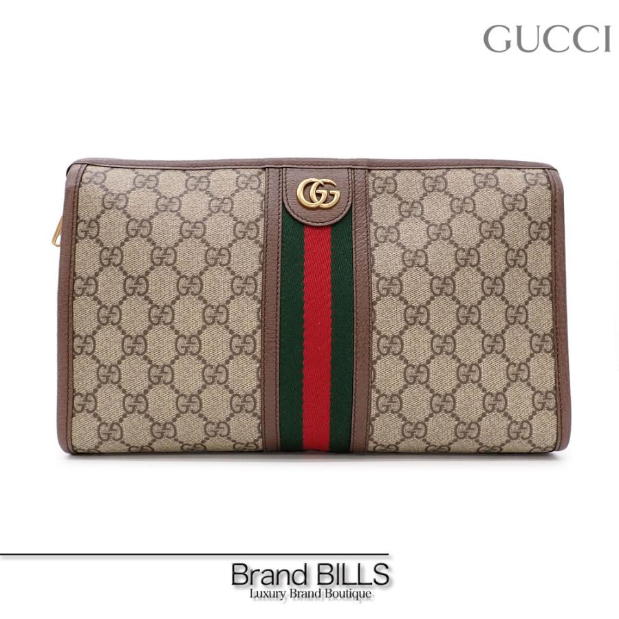 未使用品 GUCCI グッチ オフディア GGポーチ クラッチバッグ 598234 GG 