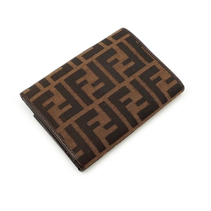 FENDI（フェンディ） 未使用品 ズッカ柄 三つ折り財布 07-15990・991