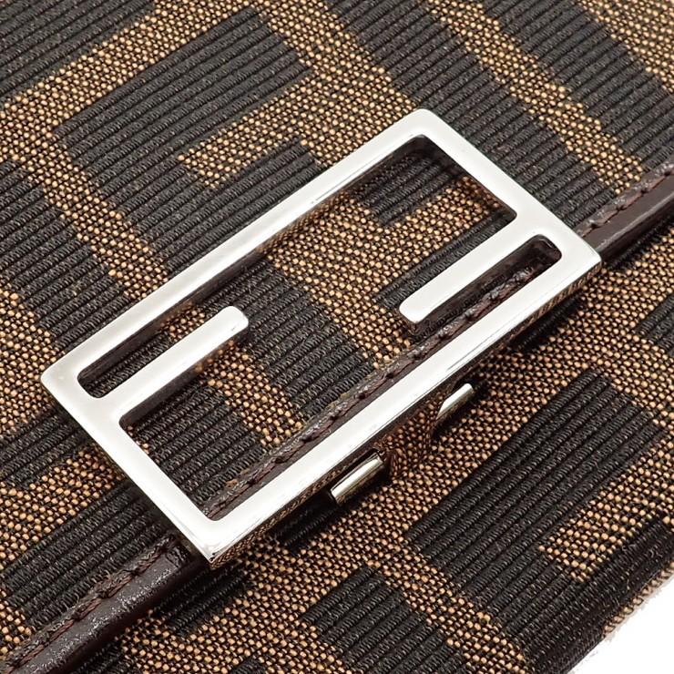 FENDI（フェンディ） 未使用品 ズッカ柄 三つ折り財布 07-15990・991