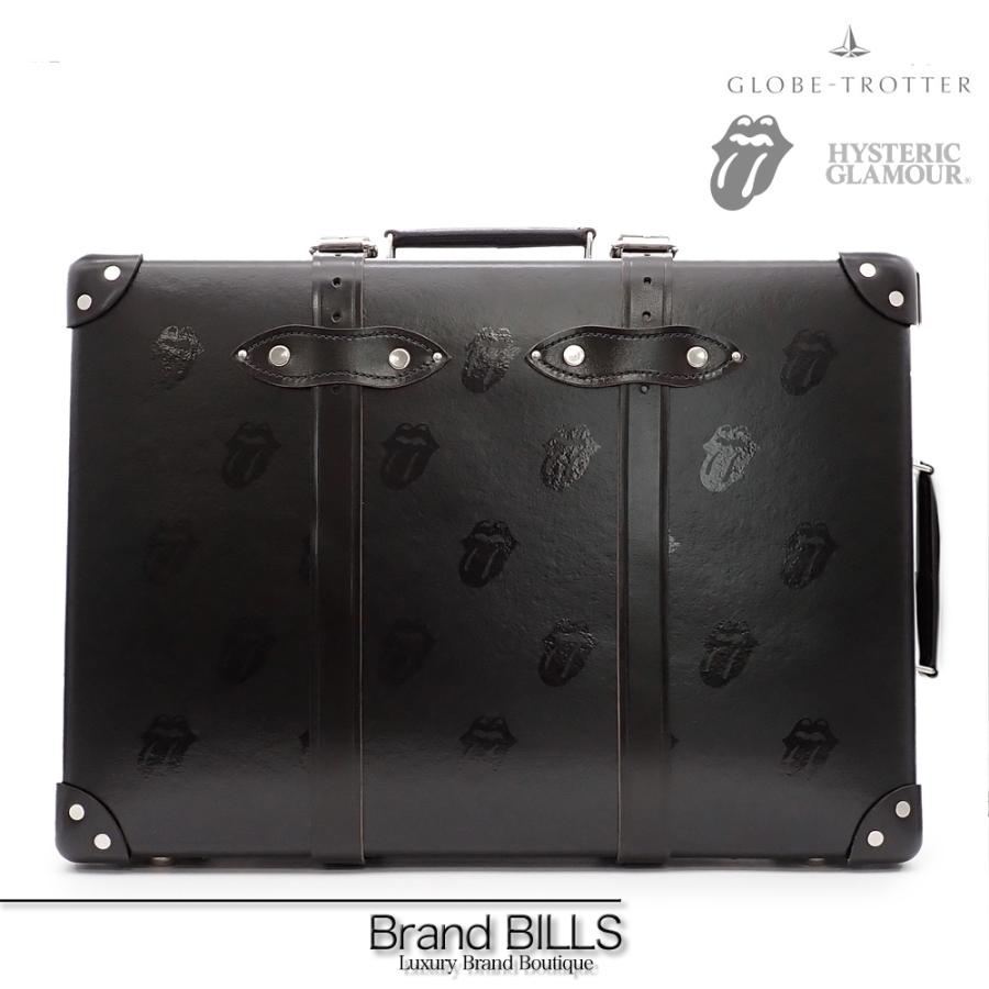 【新品】グローブトロッター ヒステリックグラマ　ローリングストーンズ　限定コラボ GLOBE-TROTTER（グローブトロッター） 未使用品 GLOBE TROTTER