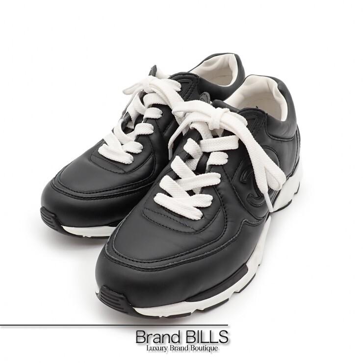 CHANEL（シャネル） 美品 スニーカー ココマーク ローカット レース