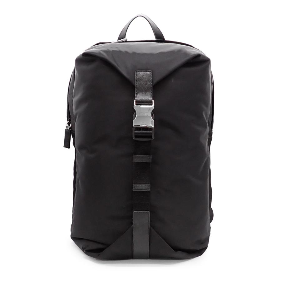 PRADA 美品 プラダ Re-Nylon Xサフィアーノレザー バックパック PRADA 美品 プラダ Re-Nylon Xサフィアーノレザー バックパック