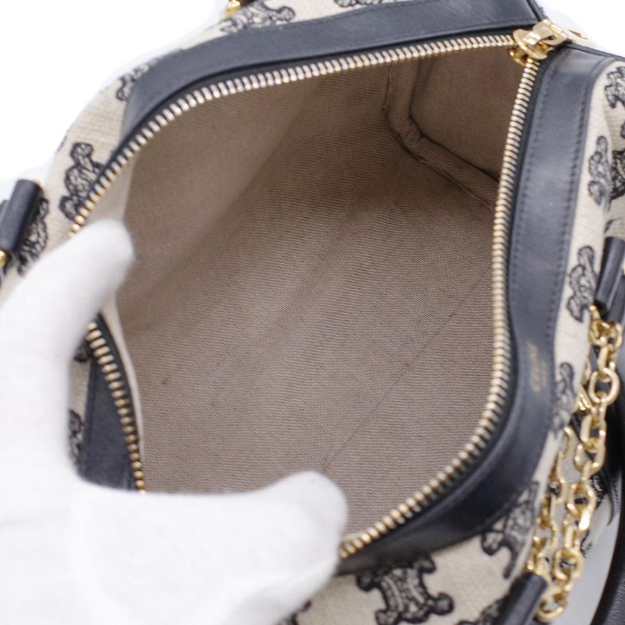 TRIOMPHE CELINE セリーヌ スモール ボストンバッグ 193652CS8 TRIOMPHE CELINE セリーヌ スモール ボストンバッグ 193652CS8