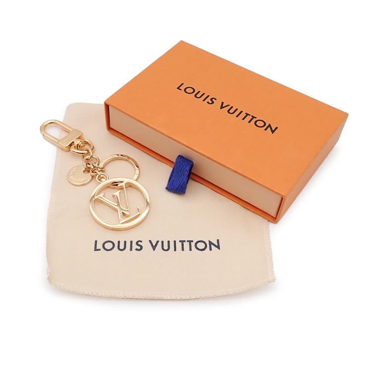 【 美品 】　ルイヴィトン　キーホルダー　チャーム　LVサークル LOUIS VUITTON（ルイ・ヴィトン） 未使用品 ルイ ヴィトン バッグ