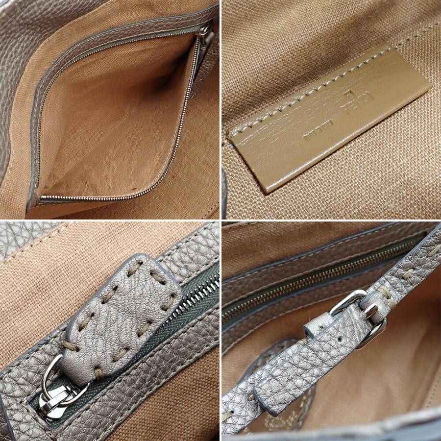 FENDI（フェンディ） 美品 セレリア リンダ ハンドバッグ 8AV009