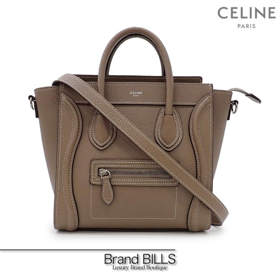 CELINE 未使用品 セリーヌ ラゲージ ナノショッパー CELINE 未使用品 セリーヌ ラゲージ ナノショッパー