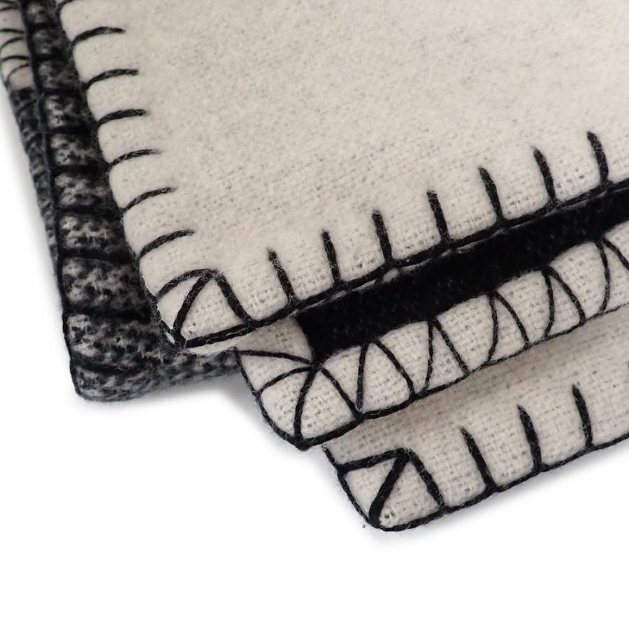 CHANEL 美品 シャネル ココマーク ブランケット カシミヤ ウール CHANEL 美品 シャネル ココマーク ブランケット カシミヤ ウール