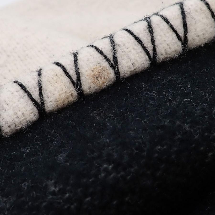 CHANEL 美品 シャネル ココマーク ブランケット カシミヤ ウール CHANEL 美品 シャネル ココマーク ブランケット カシミヤ ウール
