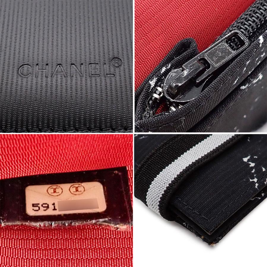 CHANEL（シャネル） 未使用品 旧トラベルライン 長財布 ゴムバンド