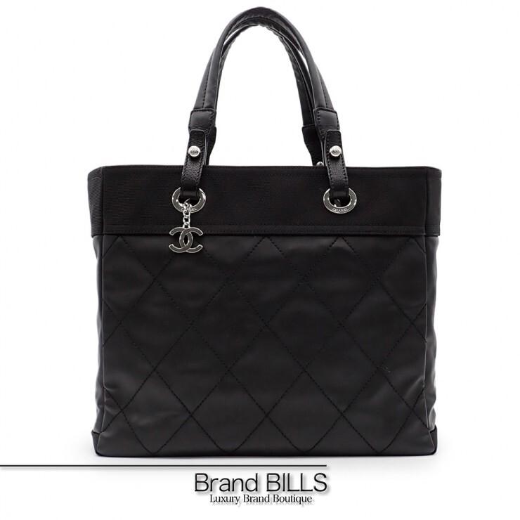 CHANEL シャネル ココマーク パリビアリッツ パテントレザー トート