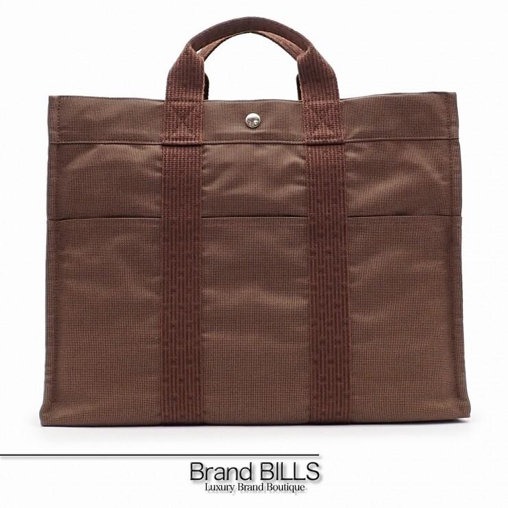 エールライン 未使用品 HERMES エルメス トートMM トートバッグ